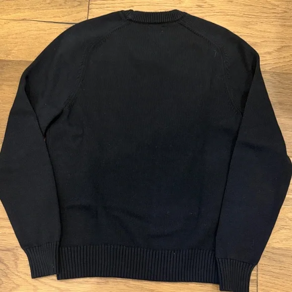 J. Crew Black Crewneck Sweater for Men - Picture 6 of 11